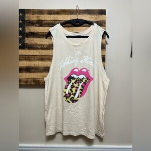 LetLuv for Anthropologie Rolling Stones Tank